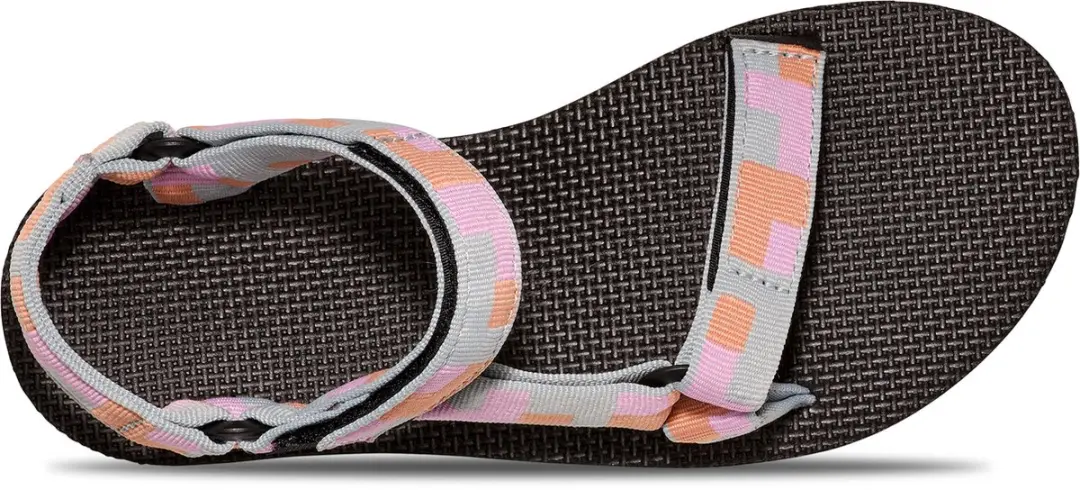 Teva Flatform Universal Dames Sandalen - Maat 40 - Zwart/Roze/Oranje