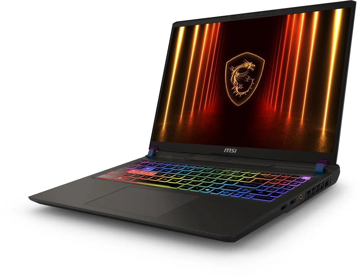 MSI Vector A16 HX A8WHG-021NL Gaming Laptop - RTX 5070 Ti - Grijs