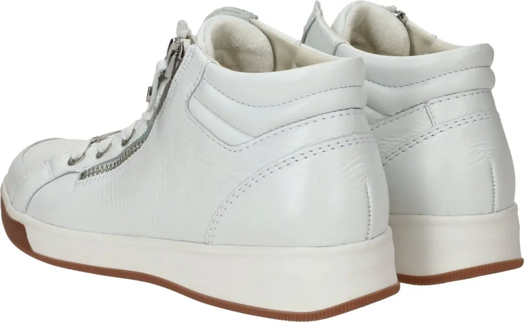 Ara 1244499 OM-ST-HIGH-SOFT Hoge Sneakers - Wit/Beige 37