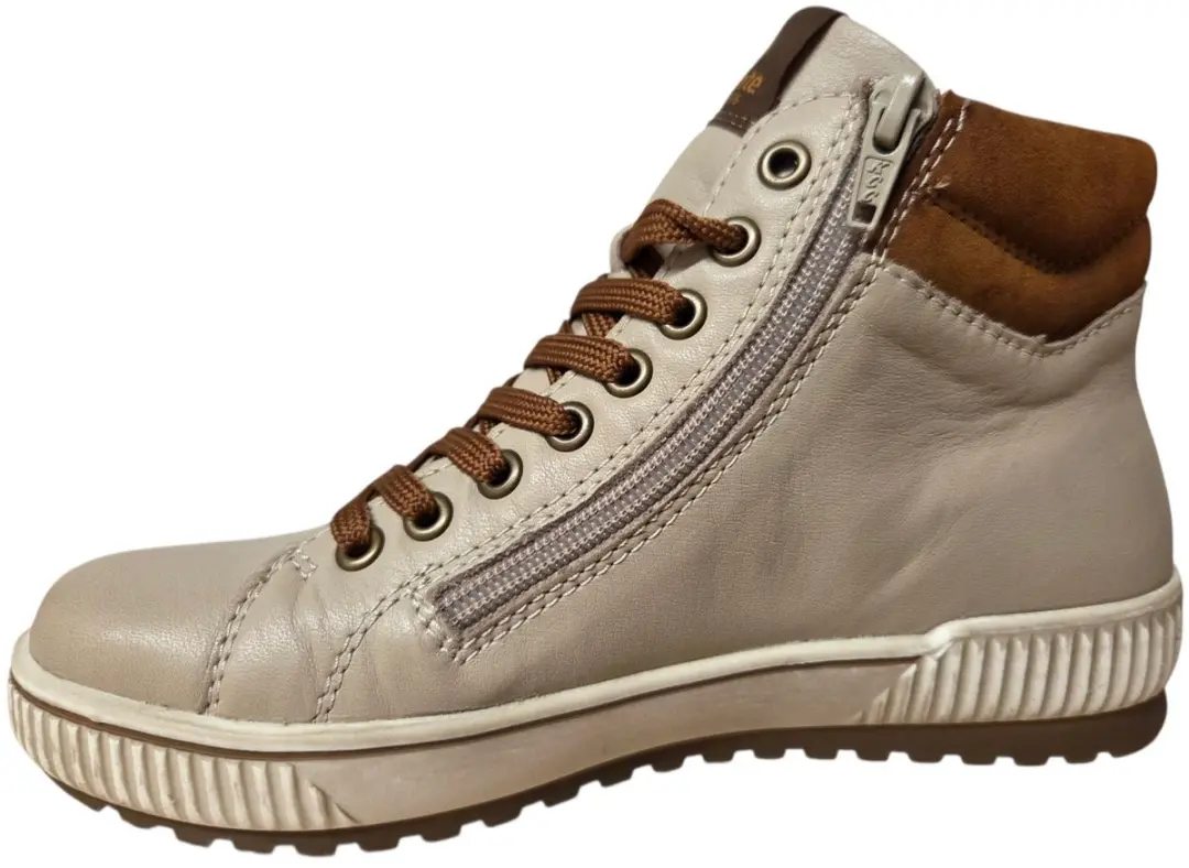 Remonte D0772-62 Veterschoenen Dames - Beige/Bruin Leer - 40