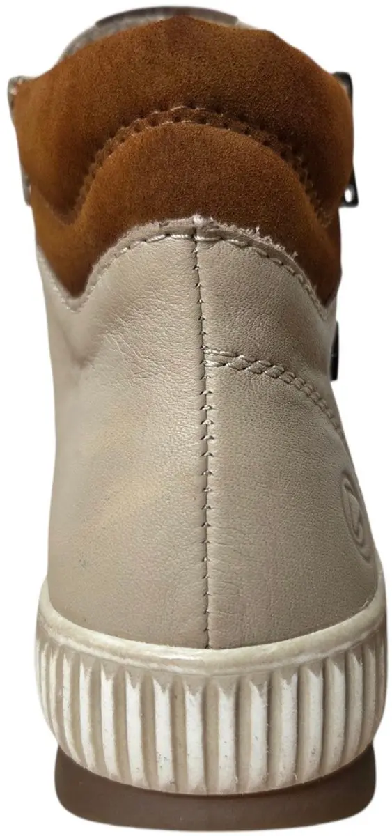 Remonte D0772-62 Veterschoenen Dames - Beige/Bruin Leer - 40