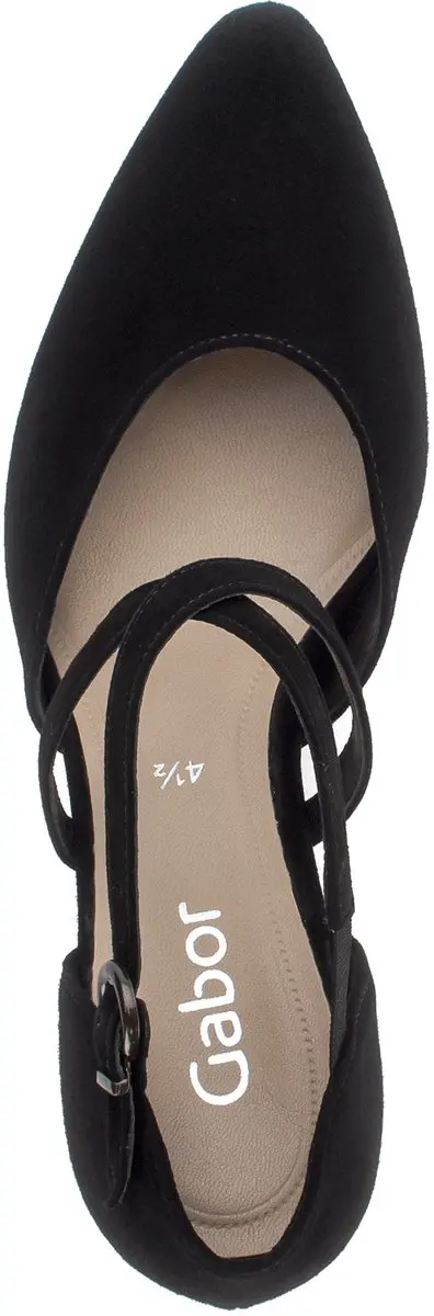 Gabor Pumps met bandje 81.343.17 - Zwart - Maat 40.5