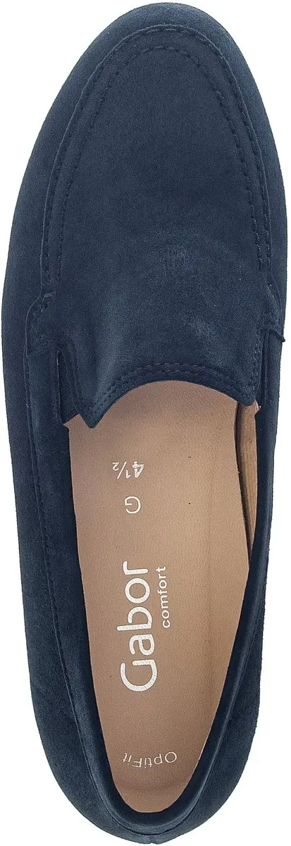 Gabor Instappers Blauw Nubuck - Maat 39 - afbeelding 3 van 6