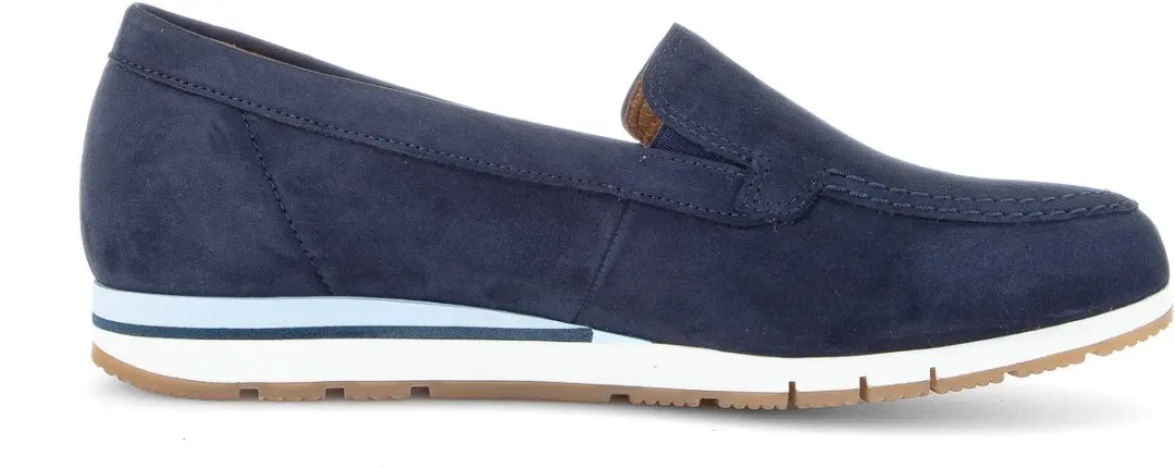 Gabor Instappers Blauw Nubuck - Maat 39 - afbeelding 2 van 6
