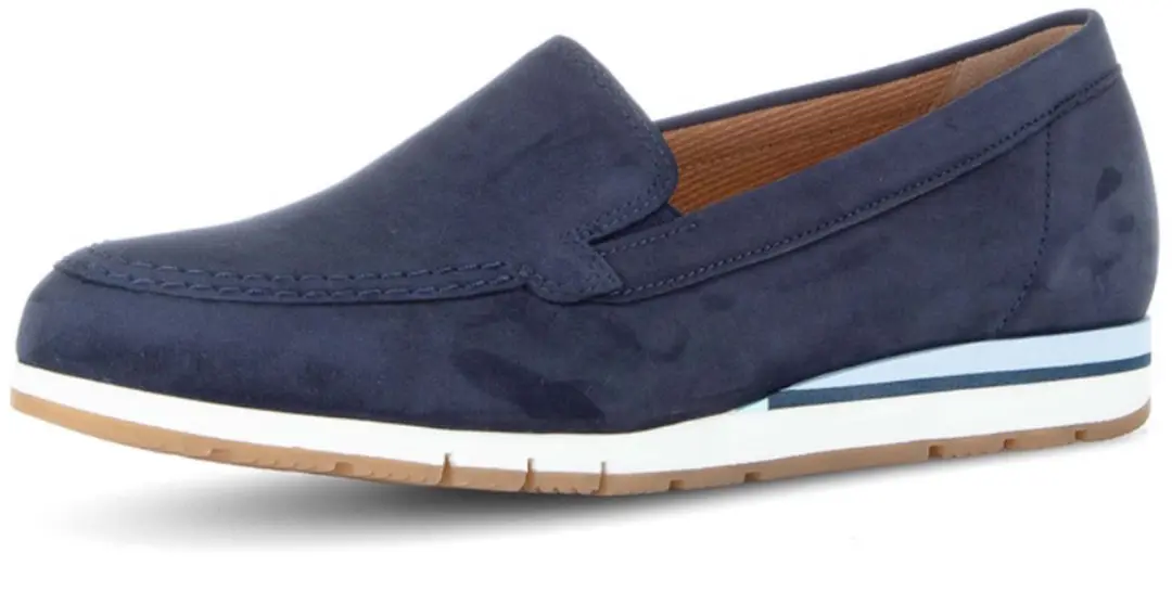 Gabor Instappers Blauw Nubuck - Maat 39 - afbeelding 6 van 6