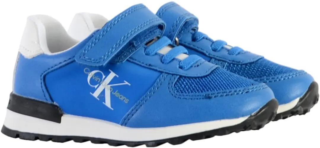 Scratch Jeans lage veterschoenen voor kinderen