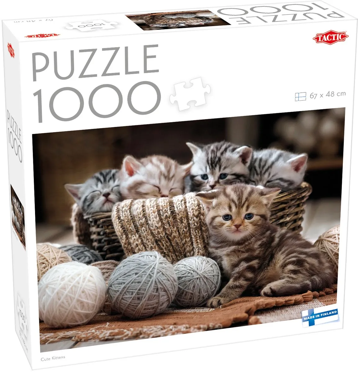 Tactic Cute Kittens Puzzel 1000 Stuks - Multicolor