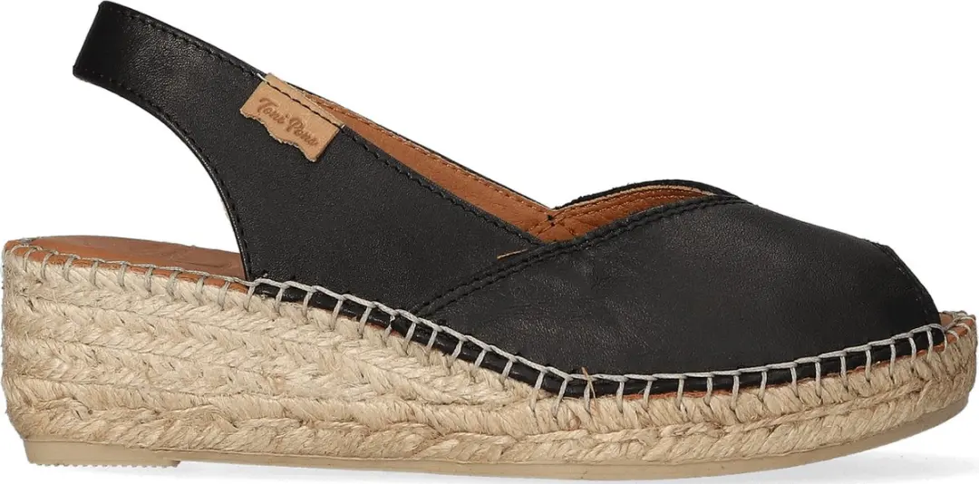 Toni Pons Bernia-P Dames Espadrilles Negre