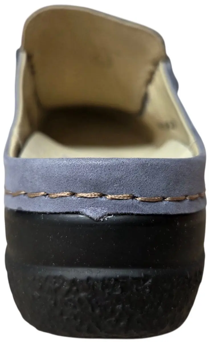 Wolky Roll Slide 7472 5 Muilen Blauw Leer Dames - 37