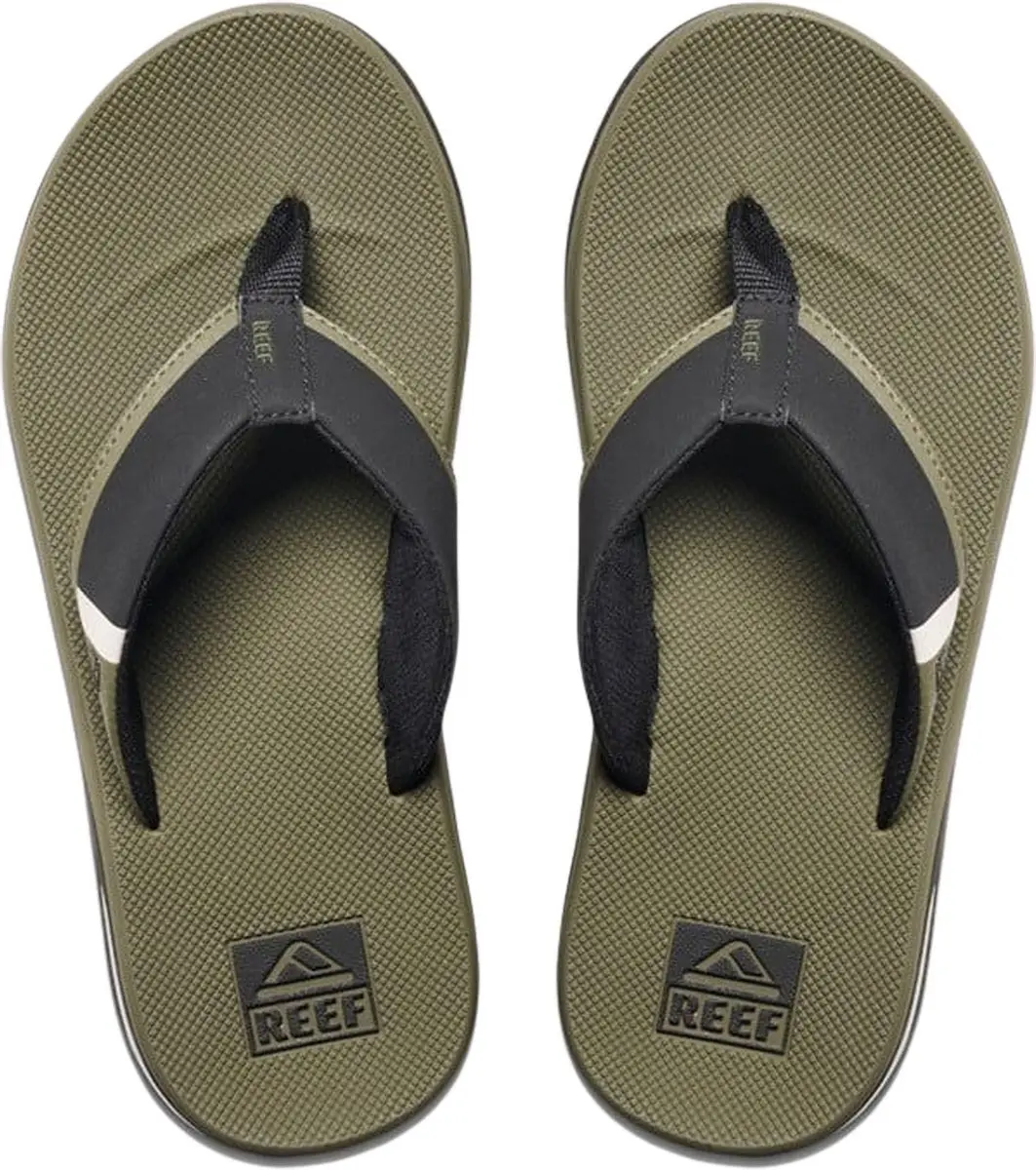 Reef Fanning Low Olive Heren Teenslipper - Maat 40