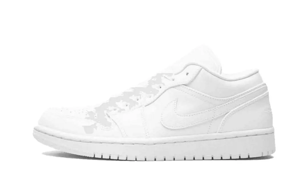Nike WMNS Air Jordan 1 Low, Triple White, Wit, AO9944 111, EUR 39