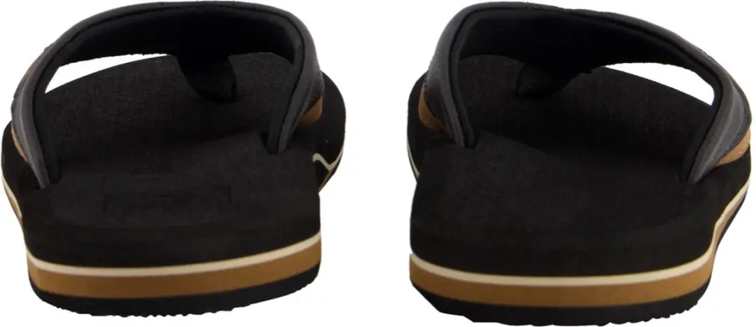 Reef Cushion Dawn Slipper Heren CI6557 - 46 - Zwart/Bruin