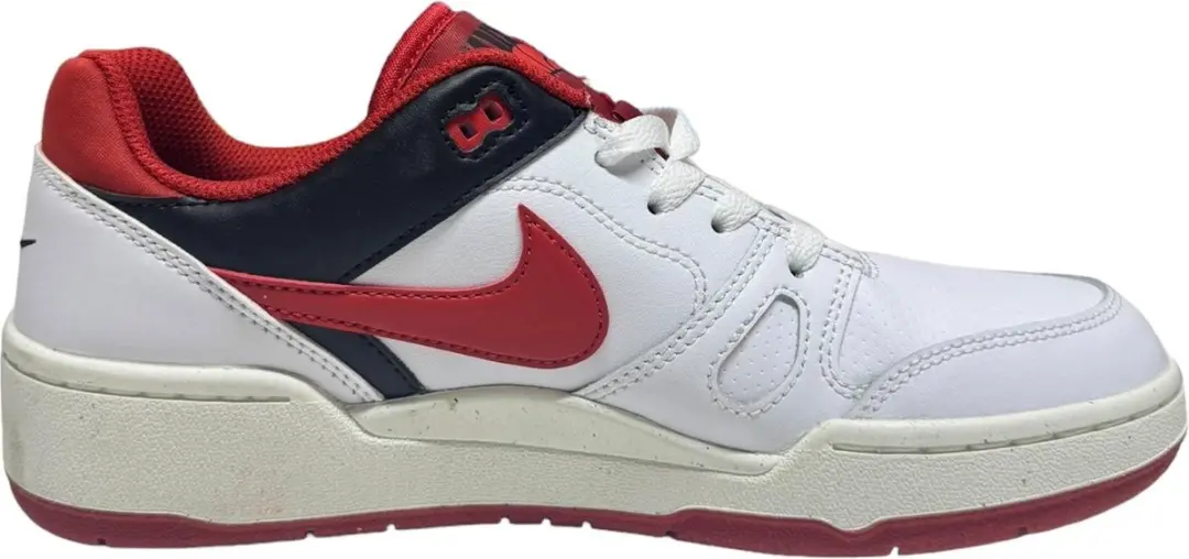 Nike Full Force Lo Sneakers - 40 - Rood/Wit/Zwart