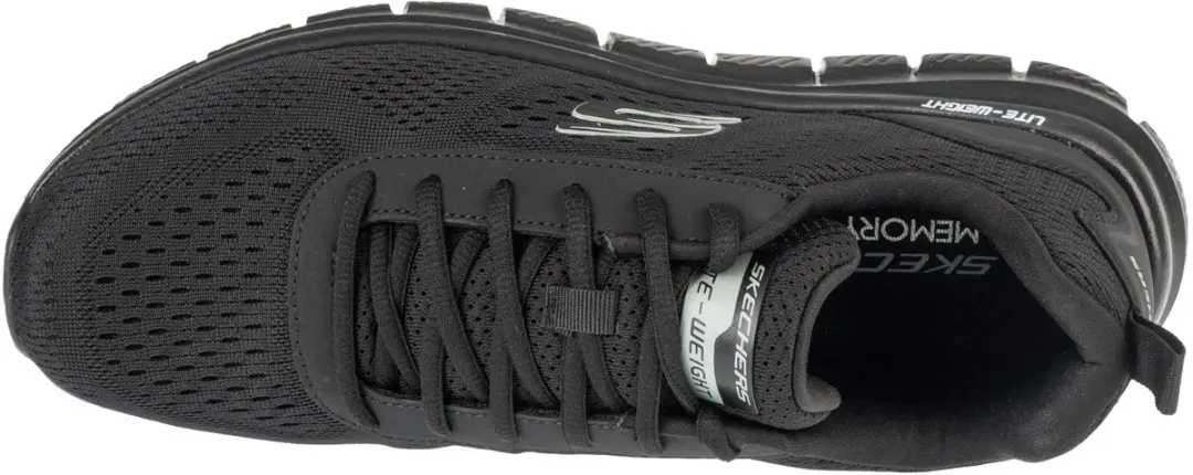 Skechers Track 232758-BBK Casual Schoenen - Zwart