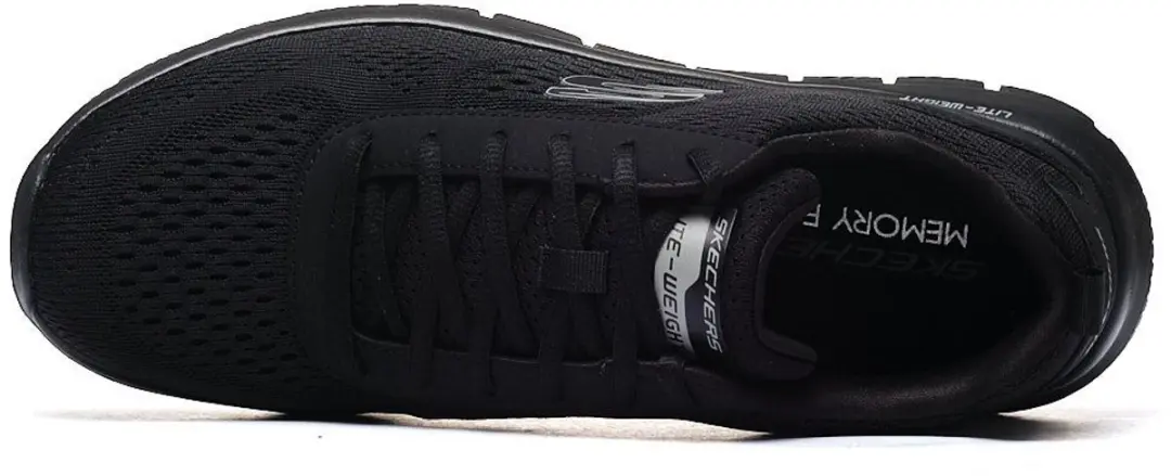 Skechers Track 232758-BBK Casual Schoenen - Zwart