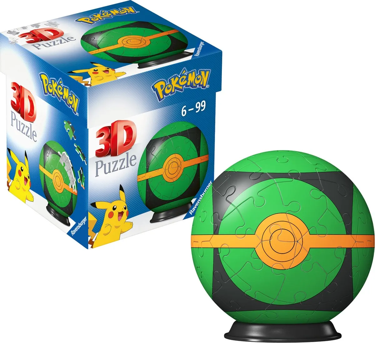 Ravensburger Pokémon Dusk Ball 3D Puzzel - 54 Stuks - afbeelding 6 van 6