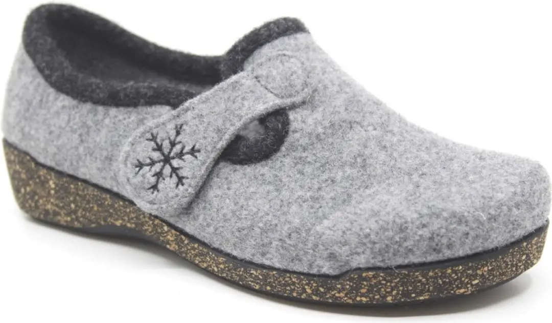 Fischer Dames Pantoffel 205620 Lichtgrijs