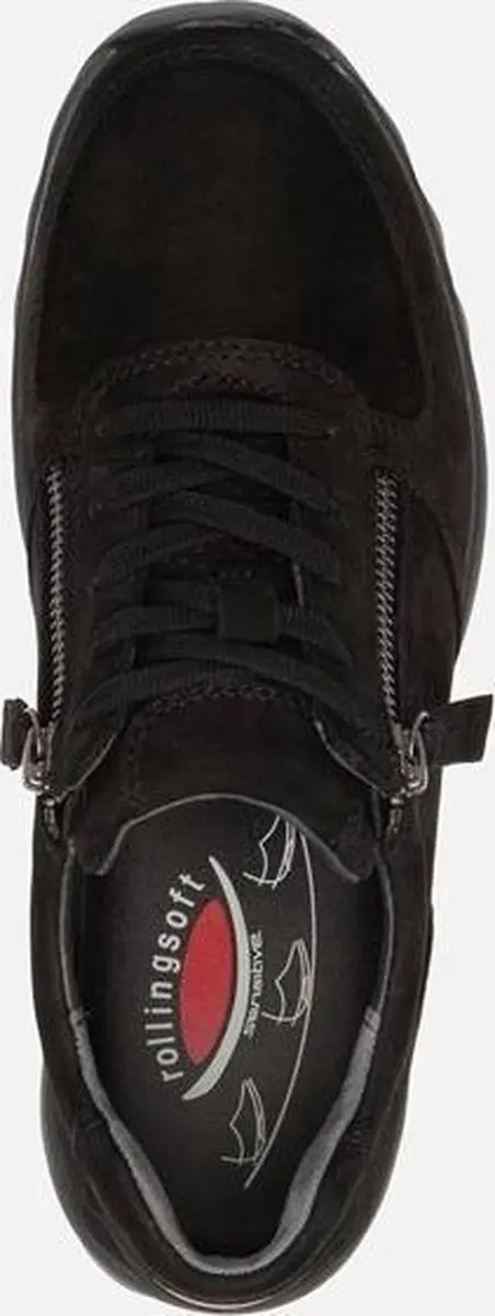 Gabor Rollingsoft Sneakers - Zwart