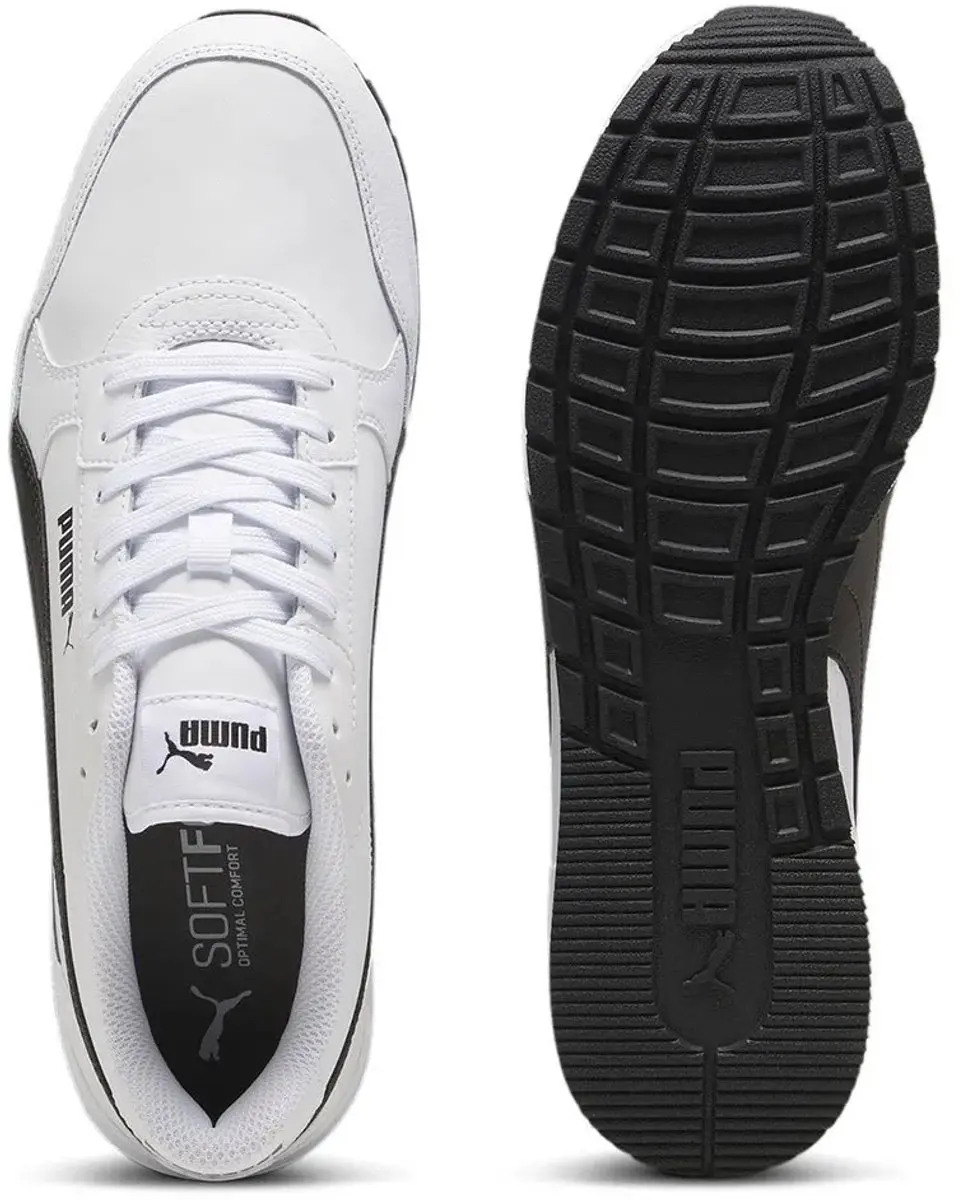 PUMA ST Runner V4 Sneakers 39906802 - Maat 46 - Wit/Zwart/Grijs