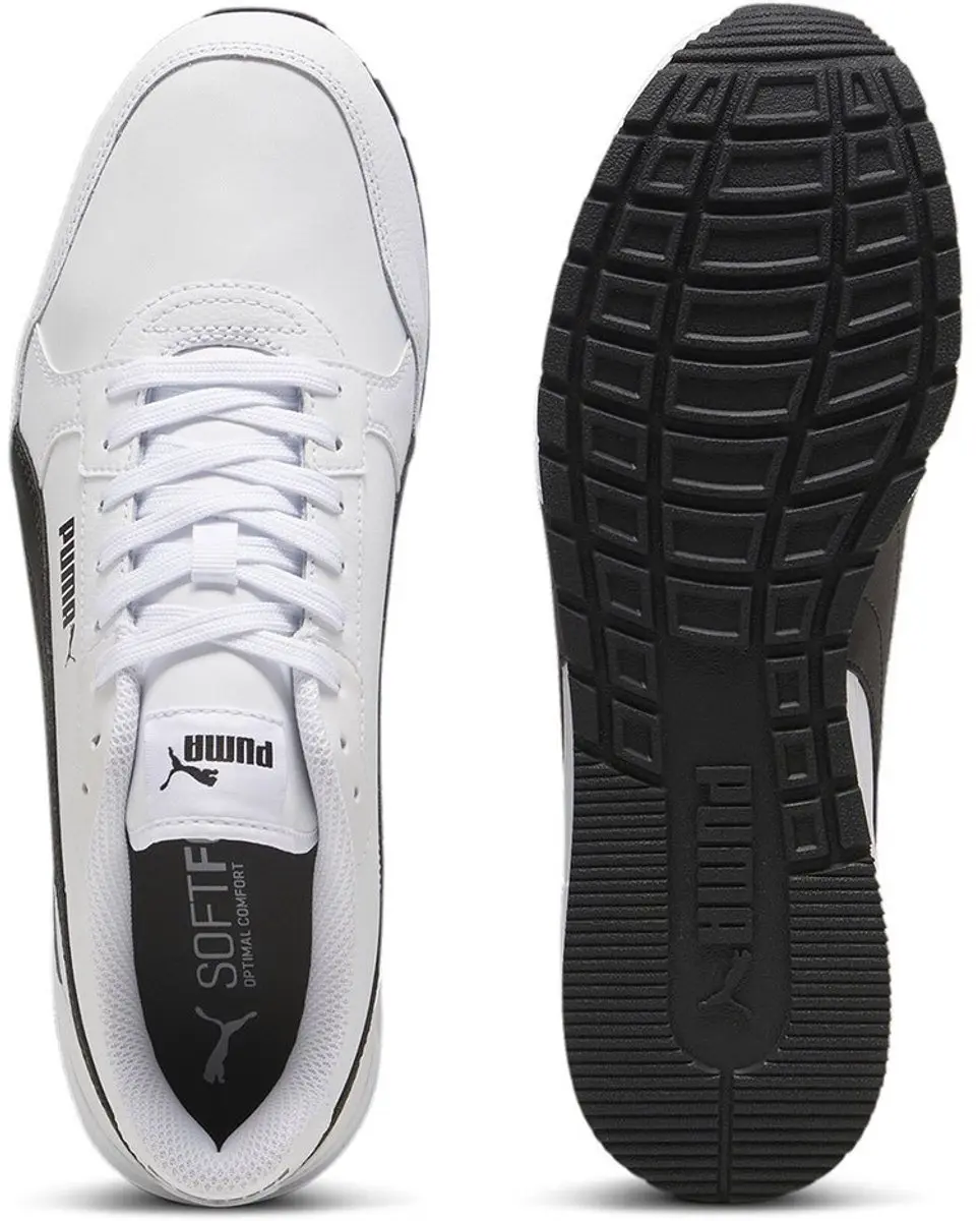 PUMA ST Runner V4 Sneakers 39906802 - Maat 46 - Wit/Zwart/Grijs