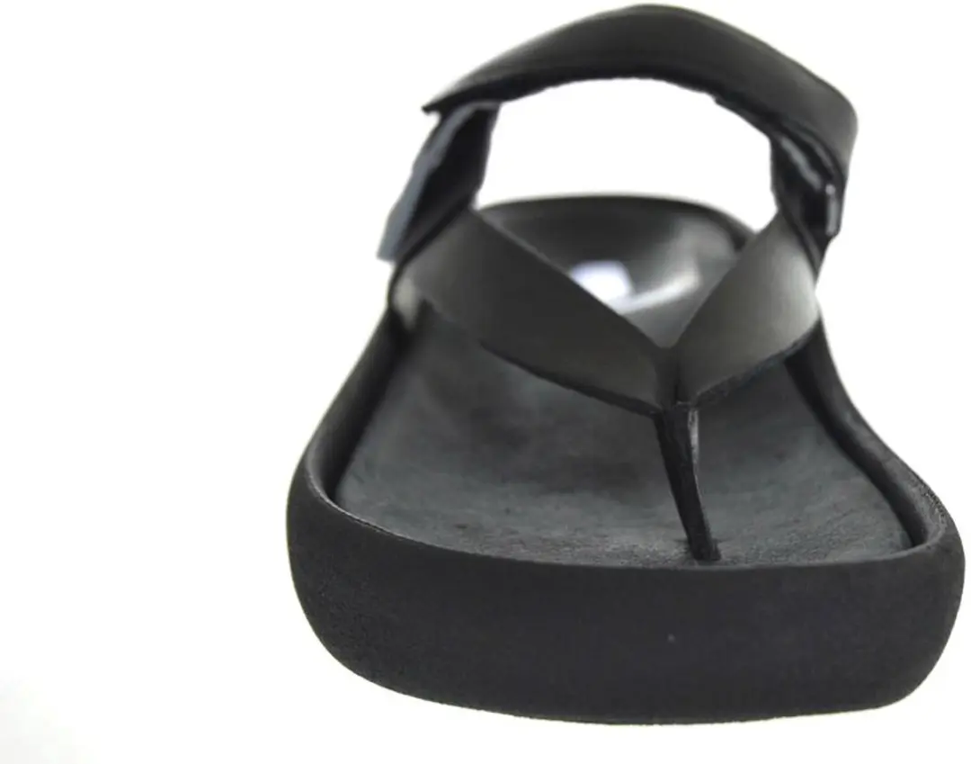 Wolky Peace Slippers - Zwart Leer