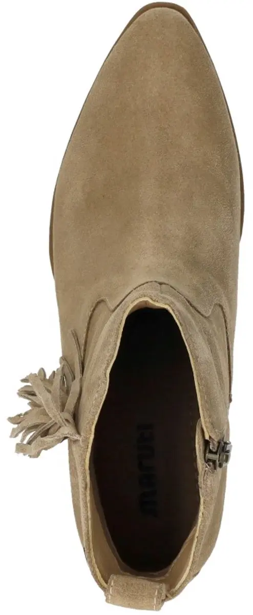 Maruti Tonny Enkellaarsjes - Beige - Maat 38