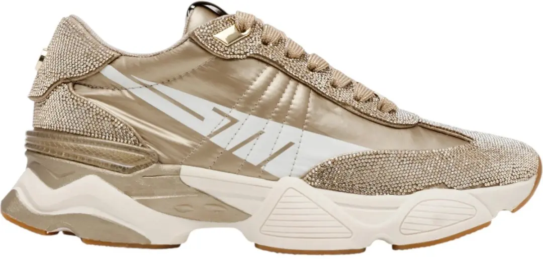 Steve Madden Dames Sneakers Goud 11004806/045 Setback-R