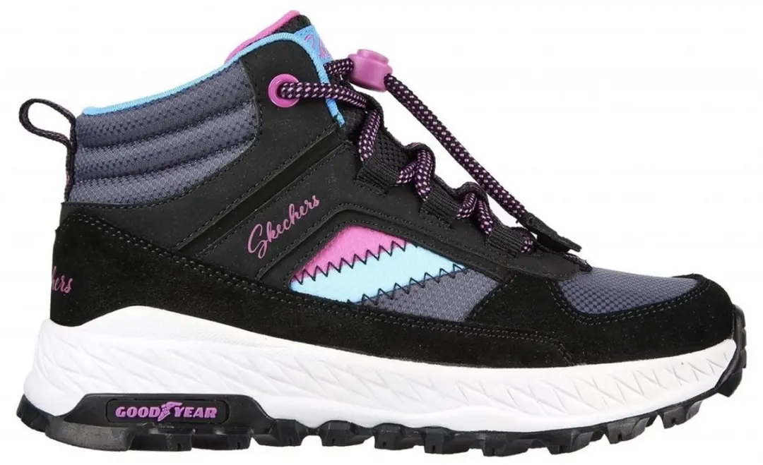 SKECHERS FUSE TREAD LET'S EXPLORE Skechers Kinder Sneakers Zwart