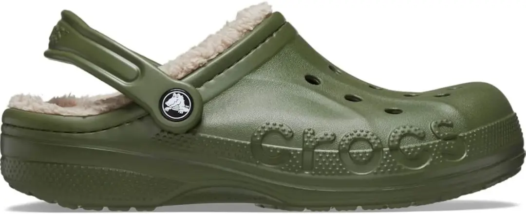 Crocs Baya Lined Clog Army Green 45/46 US M11