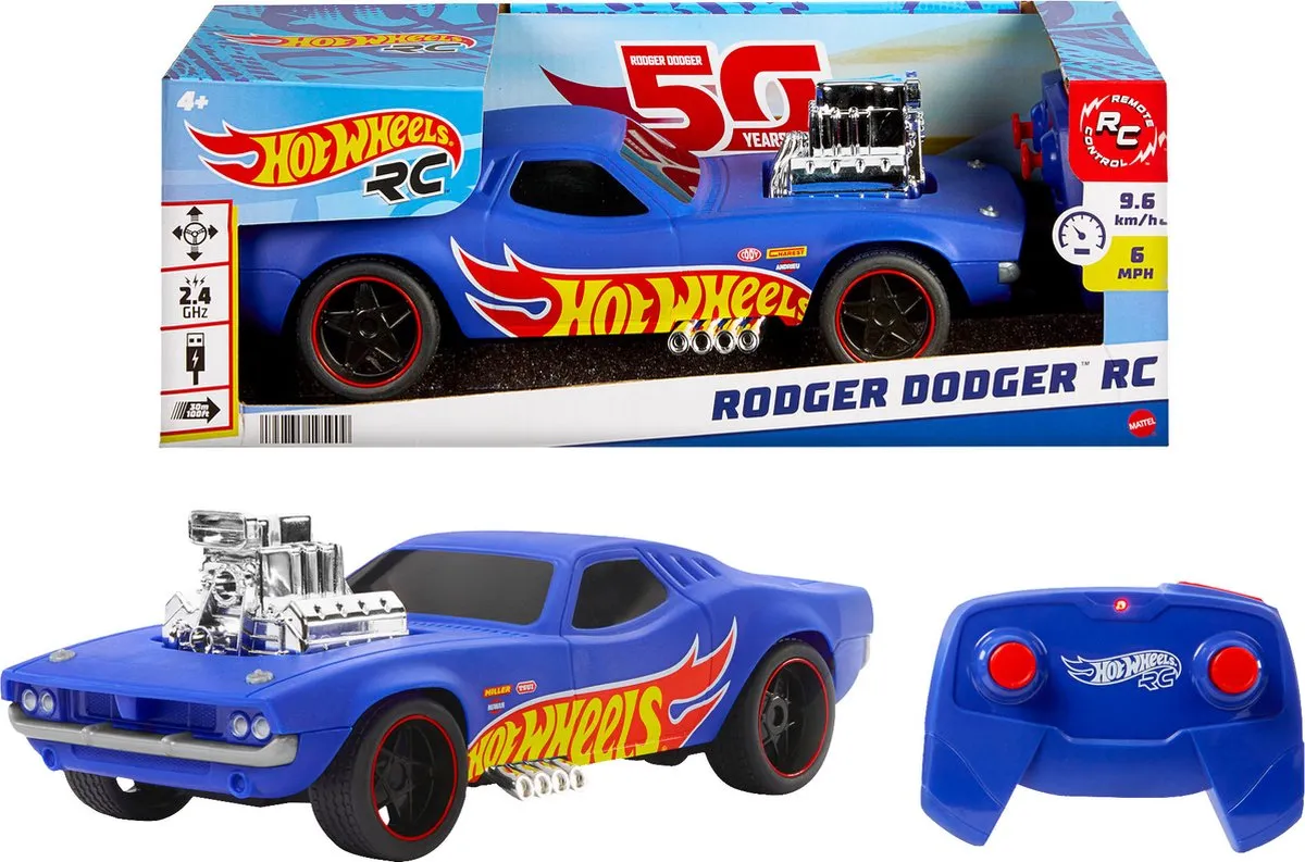 Hot Wheels Rodger Dodger RC Voertuig HTP54