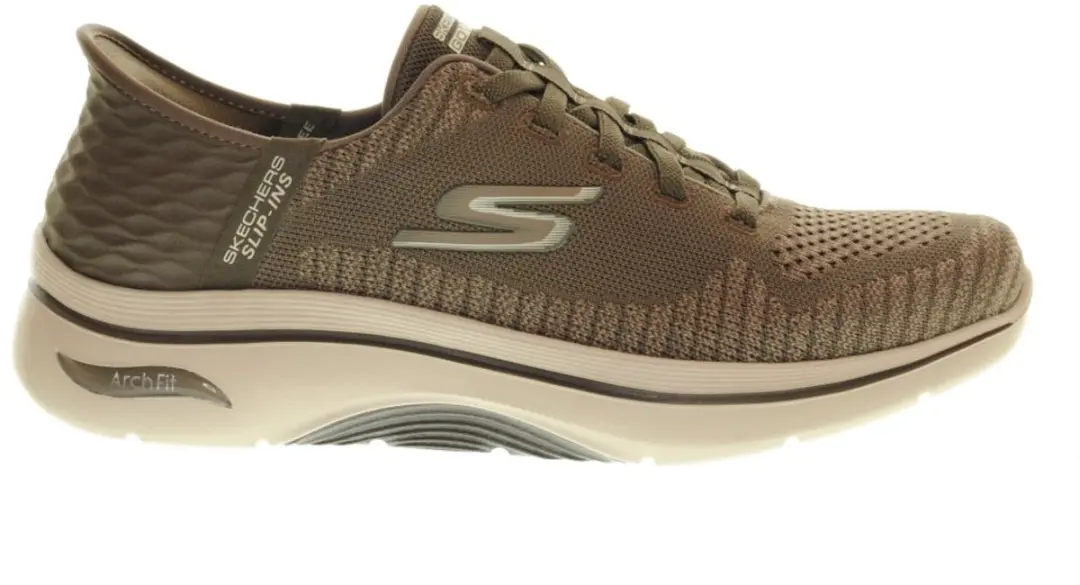 Skechers Go Walk Arch Fit Taupe maat 42.5