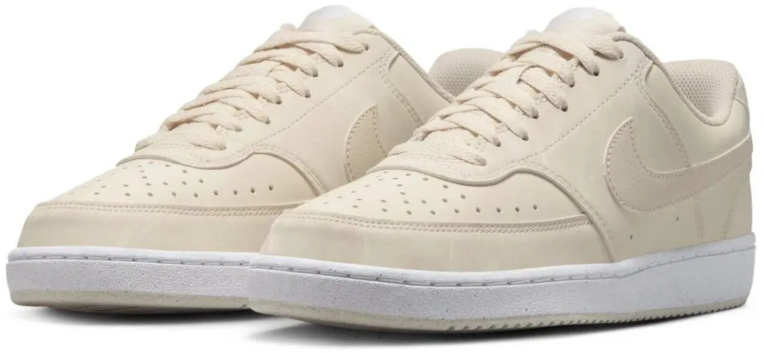 Nike Court Vision Low Dames - 38.5 - Geel/Wit
