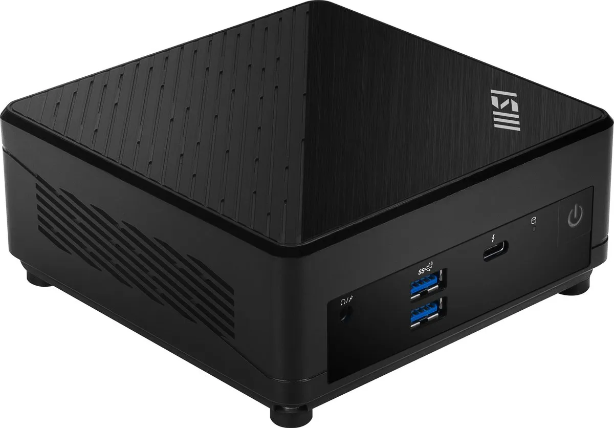 MSI Cubi 5 12M-022BDE Barebone PC - Zwart - afbeelding 6 van 6