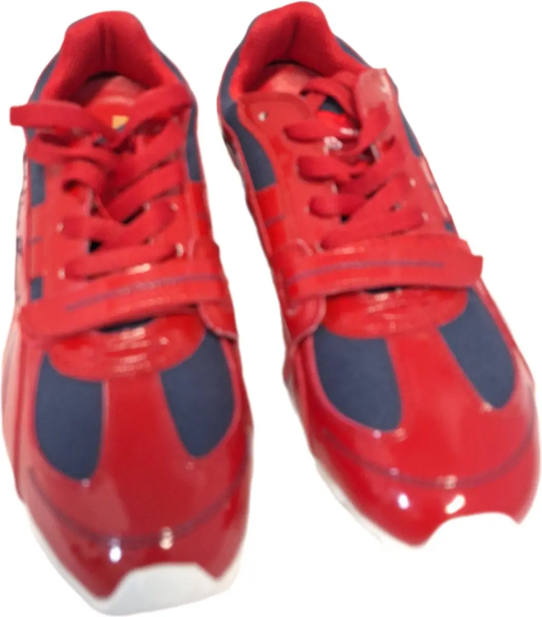 MOSCHINO-SNEAKER-CANVAS/ROSSO-SIZE 36