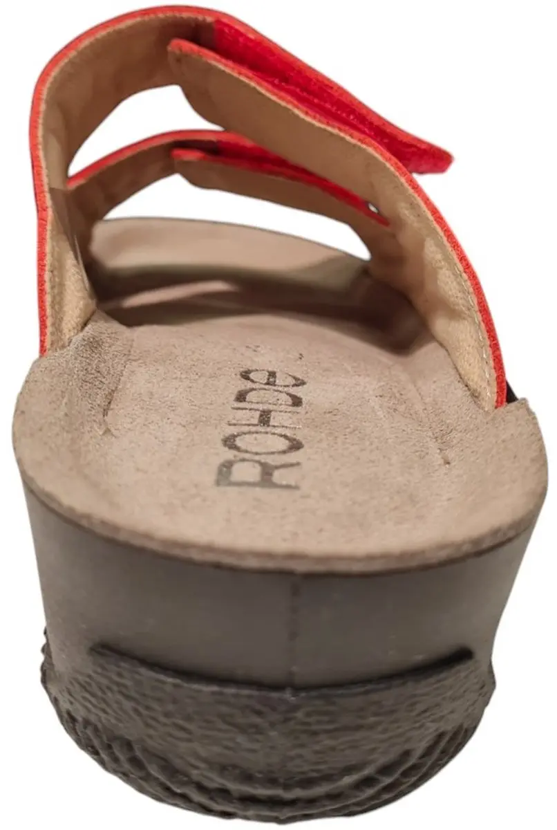 Rohde Dames Slippers Slides 42 - Rood