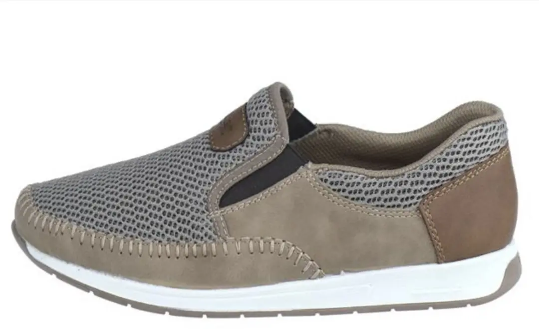 Rieker 11954-64 Instappers - Heren - Beige - Maat 43