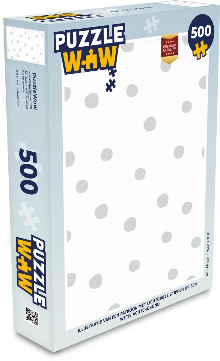 PuzzleWow Legpuzzel 500 Stuks - Multicolor