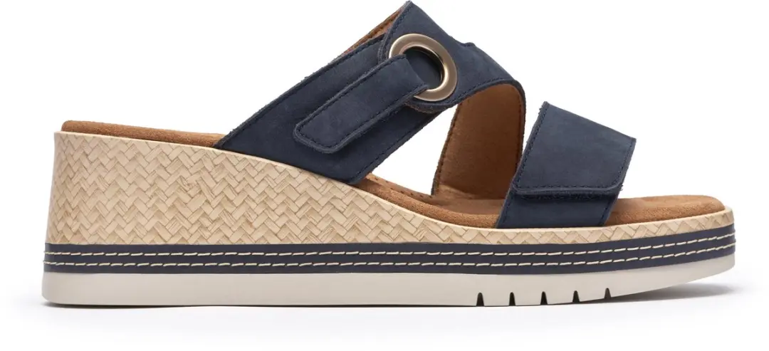 Clarks Kidiki Cove Dames Slipper Blauw - 37
