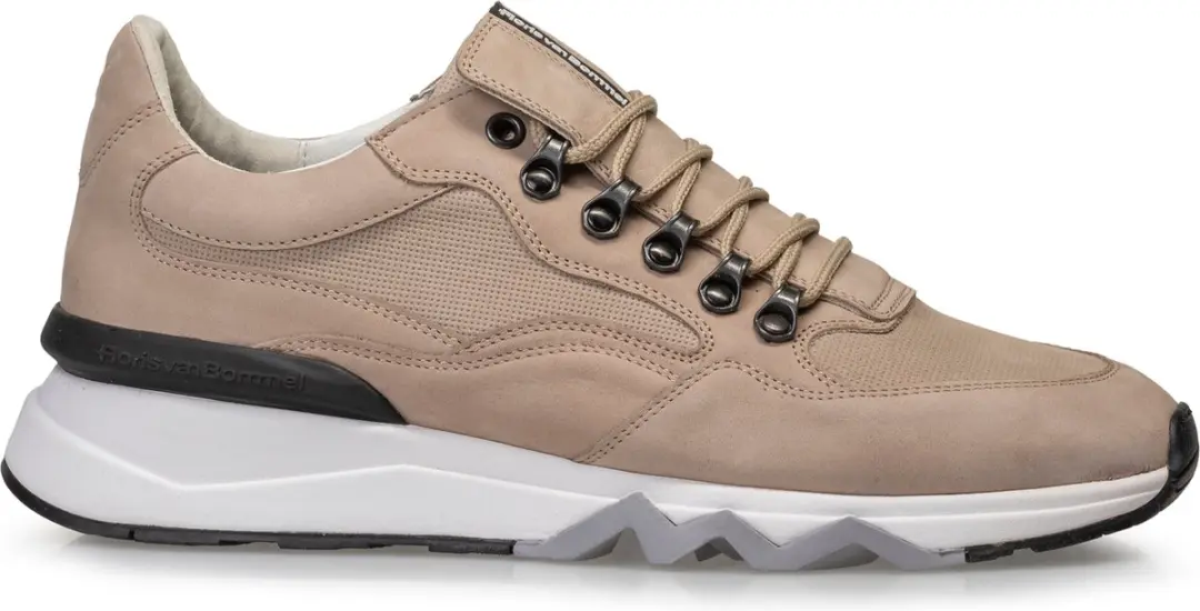 Floris van Bommel SFM-10135 Lage Sneakers - Beige - Maat 44⅔