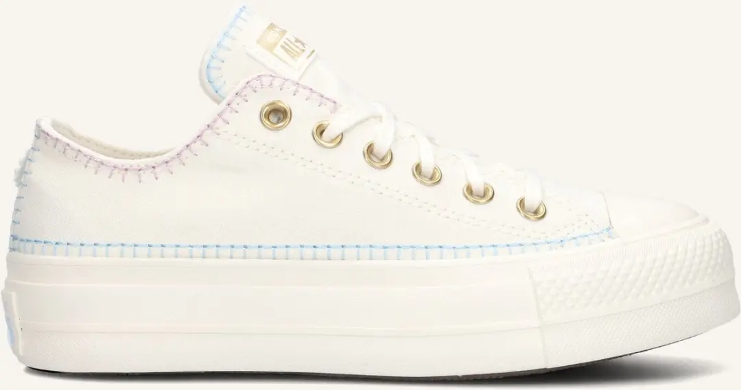 Converse Chuck Taylor All Star Lift Platform Crafted Stitching Sneakers