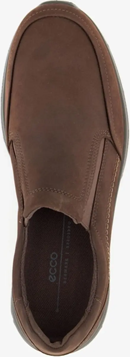 ECCO Irving Instappers Nubuck - Bruin - Maat 44