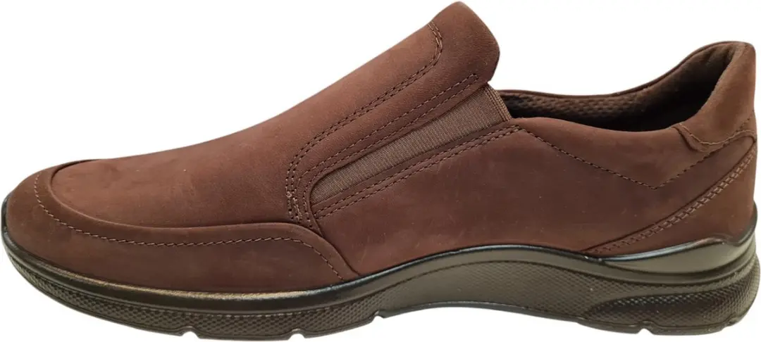 ECCO Irving Instappers Nubuck - Bruin - Maat 44