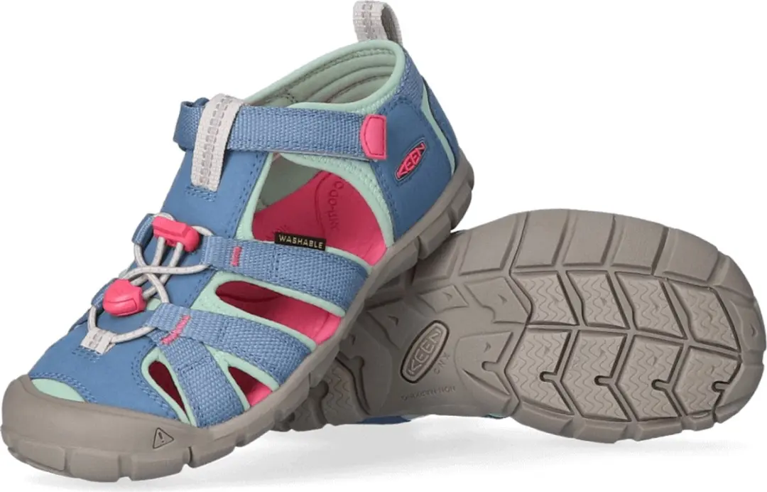 Keen Seacamp II CNX Sandalen - 37 - Coronet Blue/Hot Pink