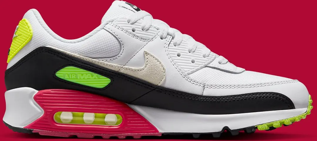 "Sneakers Nike Nike Air Max 90 ""Volt & Rush Pink"""