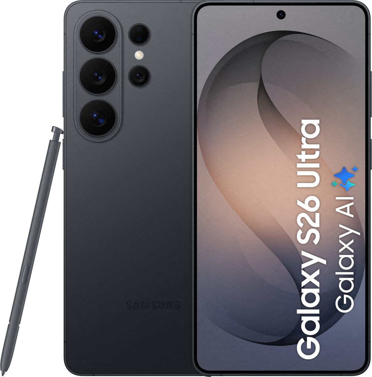 Samsung Galaxy S26 Ultra - 1TB - Black + 1 jaar extra garantie