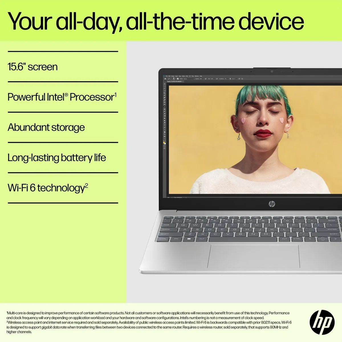 HP 15-fd0060na Laptop 15.6" Full HD - 8GB 128GB - Zwart