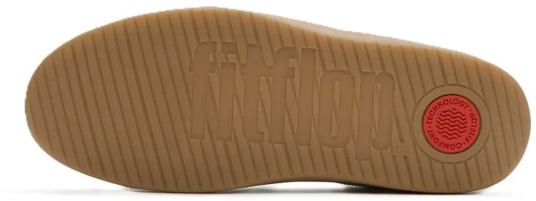 FitFlop FitFlop The Dash T-Toe Suede Sneakers GEEL - Maat 38