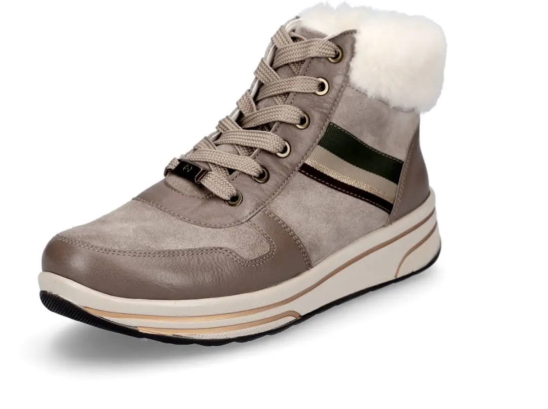Ara dames sneaker grijs beige 5.5