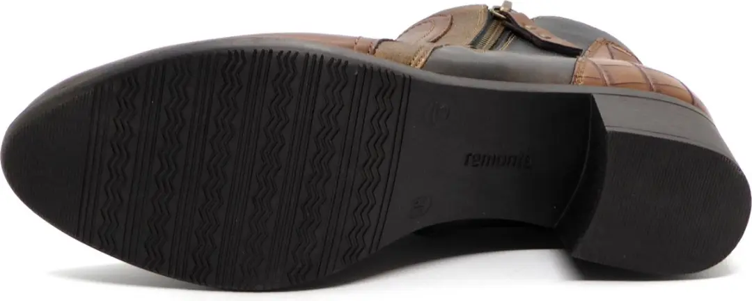 Remonte Dames Enkellaars R5172 - Cognac