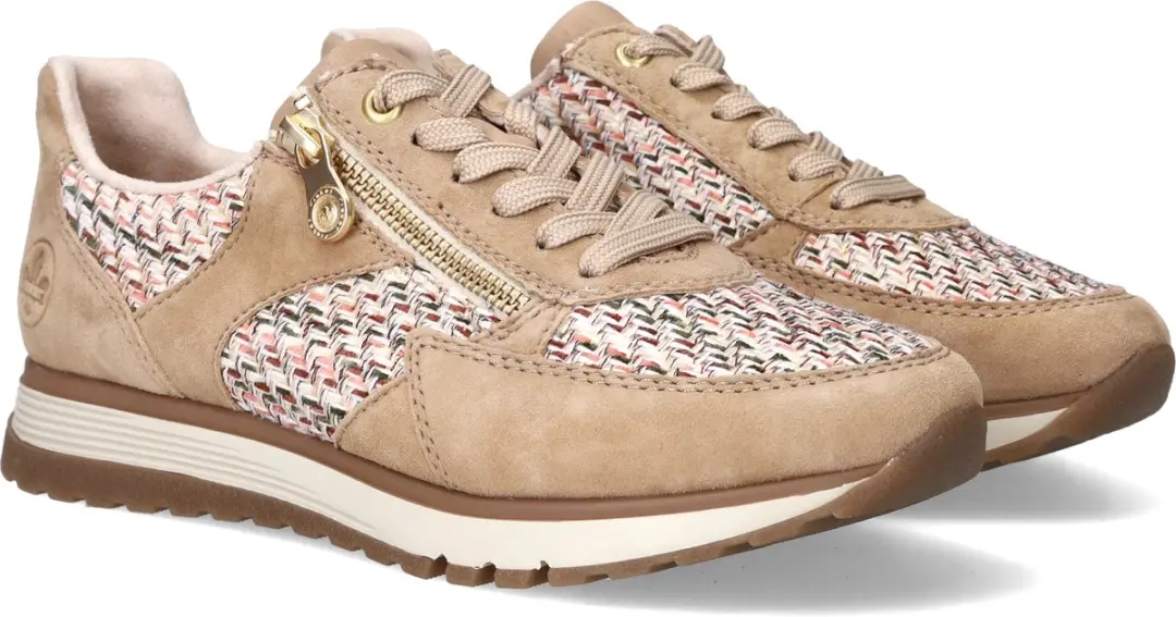Rieker 101211 Sneakers - Beige - Maat 40
